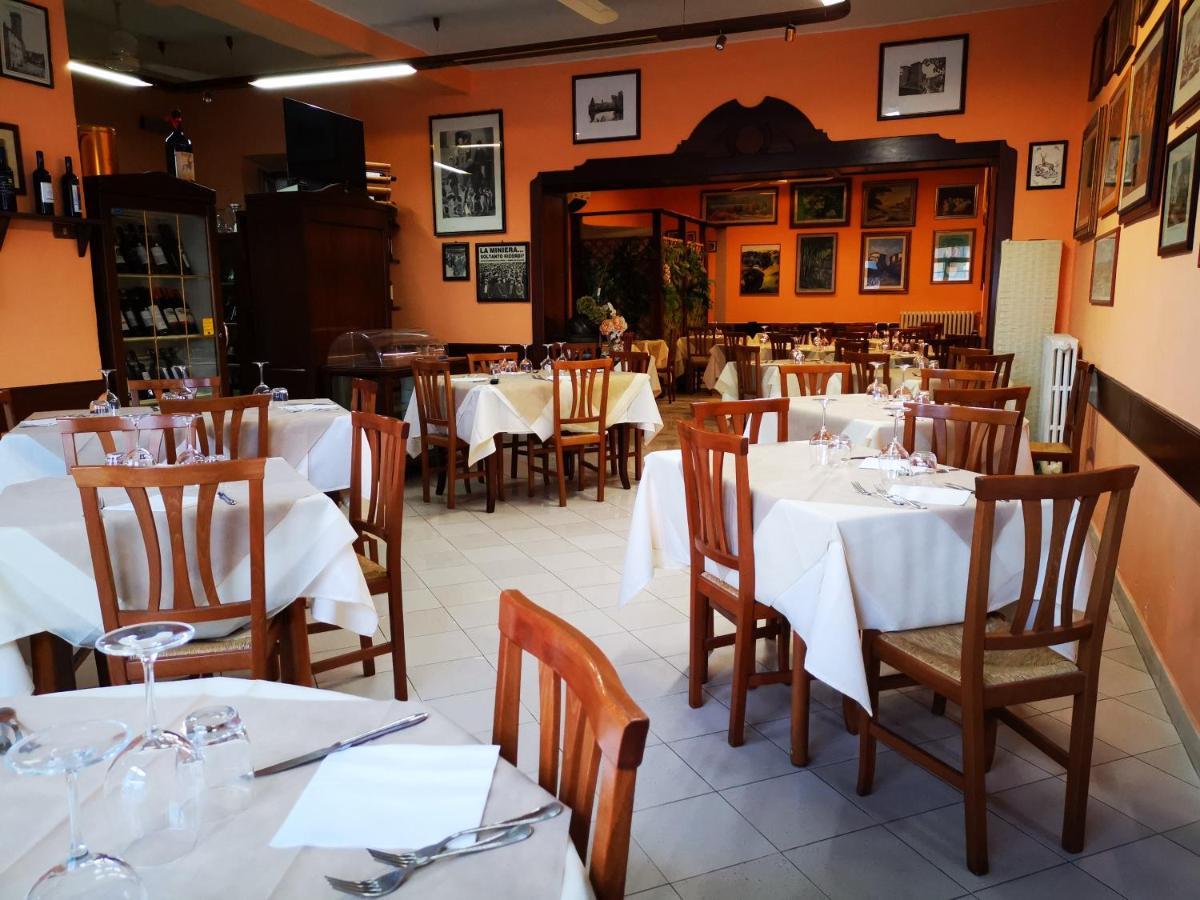 Osteria Dei Locandieri Abbadia San Salvator Bagian luar foto