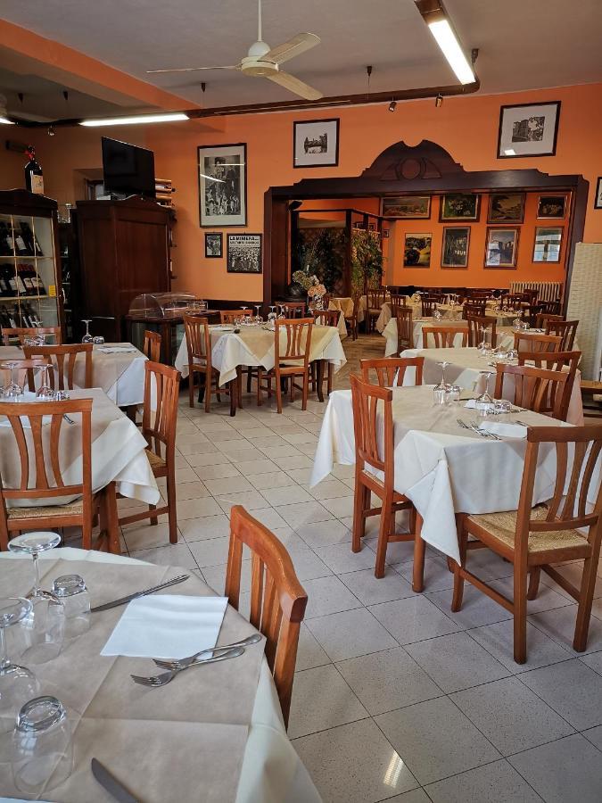 Osteria Dei Locandieri Abbadia San Salvator Bagian luar foto